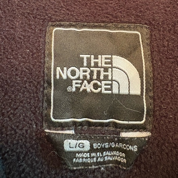 The North Face Black Performance Fleece Jacket size Youth Large - Picture 3 of 6